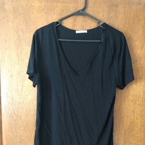 Zara basics black tee size M- Super soft material